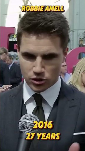 Robbie Amell through the years #80smusic #evolutionchallenge #movieclips #80smusic