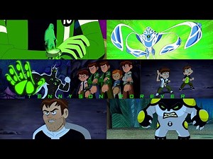 All Ben 10 versions transformation in Alien X-tintion movie