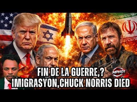 URGENT: Deklarasyon Trump sou imigrasyon ak Ayiti,FIN DE LA GUERRE!LA MORT DE CHUCK NORRIS