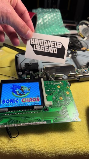 What do you think of the clean screen V3 for Game gear? Would you do the mod? Or keep it OG? @Hand Held Legend . . . #mod #movie #sega #retro