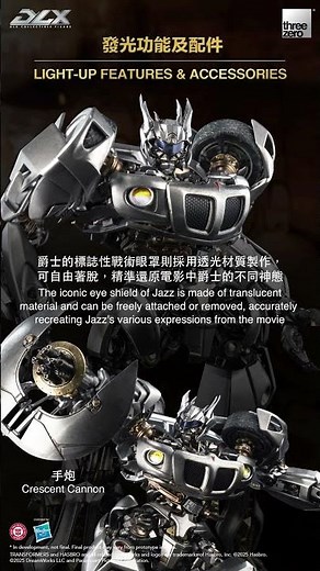Transformers DLX Jazz by threezero 【2】