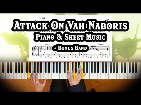 Zelda: Breath Of The Wild - Attack On Vah Naboris Piano + Sheet Music [How To Play] [Piano Tutorial]
