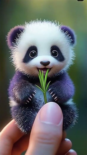 This Tiny Purple Panda Just Stole My Heart! 🐼💜
