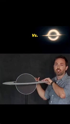 FutureGen Quantum | The light we see "above" a black hole is actually coming from the far side of the disc. | Instagram