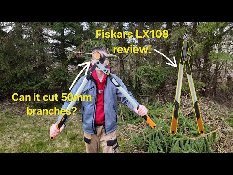 Fiskars LX108 DualAction Lopper – Real Garden Test