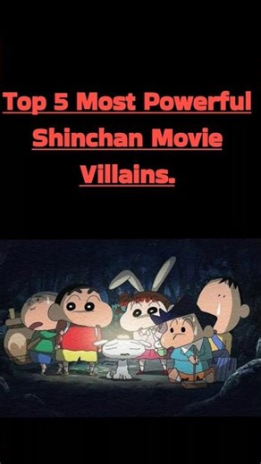 Top 5 most powerful Shinchan movie villains.