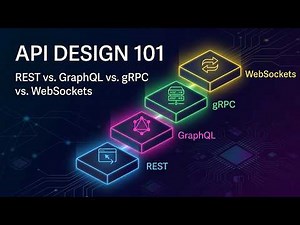 API Design 101: REST vs. GraphQL vs. gRPC vs. WebSockets in under 7 minutes