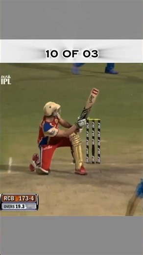 Last over thriller 👑 but de Villiers 💀💀👽 had other plans #cricket #fypシ #youtubeshorts #shorts #ipl