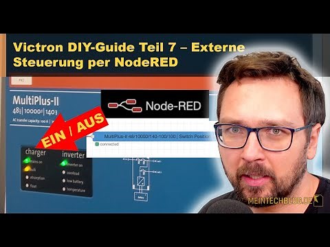 Victron DIY-Guide Teil 7 – Externe Steuerung per NodeRED