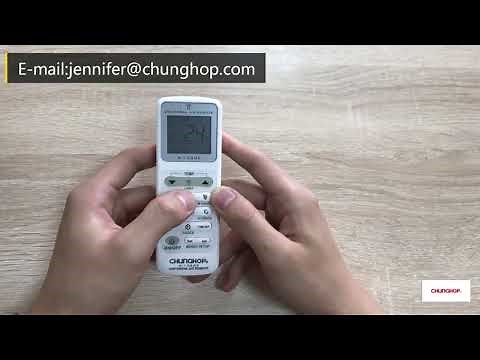 CHUNGHOP AC REMOTE CONTROL K -1068E