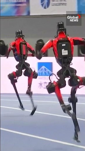 Humanoids spar, sprint and practice tai chi at the World Robot Games in Beijing