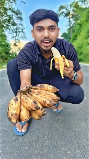 Fake Banana vs Real Banana Pt/2 😃🍌