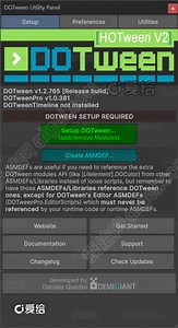 DOTween Pro v1.0.381（2024最新版Unity插件）_unity3d - Unity3D模型_U3D_免费下载 - 爱给网
