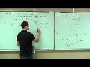 Prealgebra Lecture 4.4 Part 3
