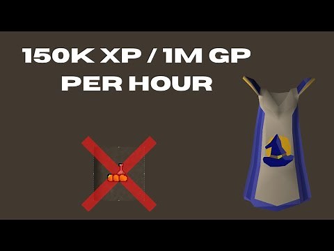Best AFK Magic Training Method in OSRS | 500k-1m GP Profit Per Hour