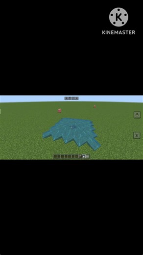 how to make water block🤔 #minecraft #gaming