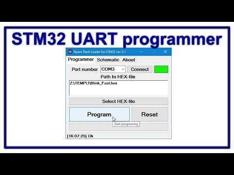 Nyam Flash Loader STM32 - Simple UART programmer