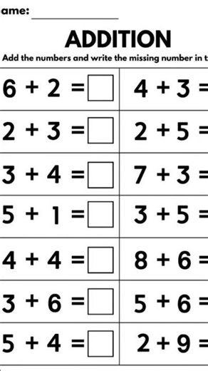 🧠 Can You Solve These Easy Addition Problems? | Math Challenge #shorts