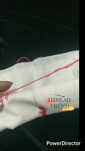 Decorative stitch | fancy stitch for neckline | how to finish neckline #embroideryforbeginners #embr