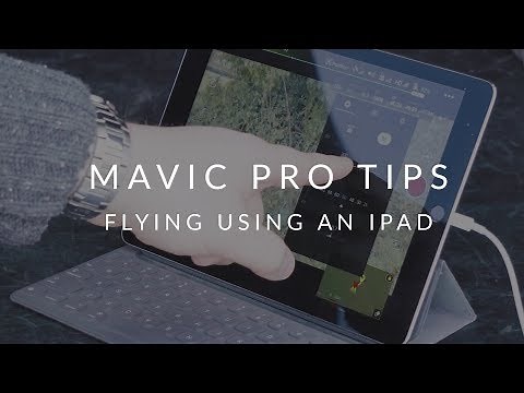 How to use your iPad with the Mavic Pro Drone for a two user Setup