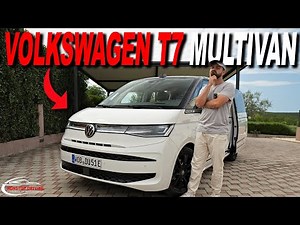 VW T7 Multivan | How Good Is the New T7 on a Long Trip to Croatia ?| Review, Test Drive