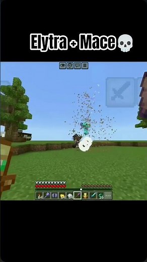 Perfect Mace Hit With Elytra 😈💀 |‪@ashblastofficial‬