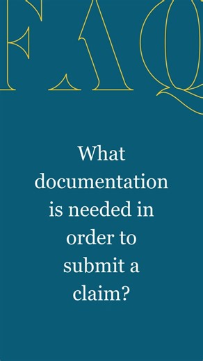 What documentation is needed in order to submit a claim?