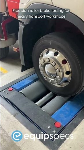 Ryme Worldwide FRU4 Roller Brake Tester | Truck Brake Test | EquipSpecs