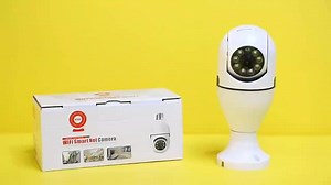 Factory Cheap Sales PTZ Bulb Camera 360 Degree Outdoor Ip Wireless Camara Network Bulb Cctv Wifi Ptz Security Camera Light Bulb