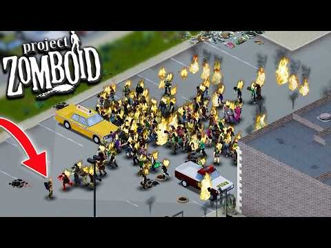 I Built the BEST Zombie Trap! | Project Zomboid