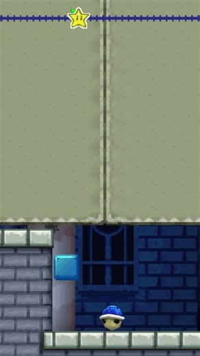 This Is a shell glitch #mariovsluigi #mario #nsmb