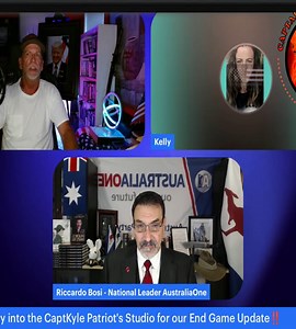 2.4K views · 59 reactions | LTC Riccardo Bosi 'Australia Party's leader' - Capt Kyle & Kelly resume our biweekly Round Table | Deangelo Foley | Facebook
