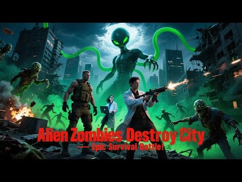 Alien Zombies Destroy City – Epic Survival Battle!