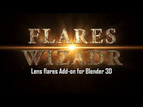 Flares Wizard - Lens flares add-on for Blender