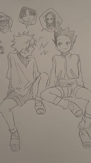 HUNTER×HUNTER イラスト｜体調崩してました #HUNTER×HUNTER #イラスト