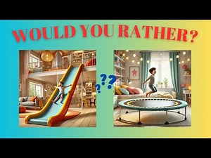 🤔 Would You Rather? | Interactive Game for Ages 3-6! 🎉