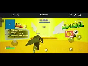 Trickshot map on mobile with Sam