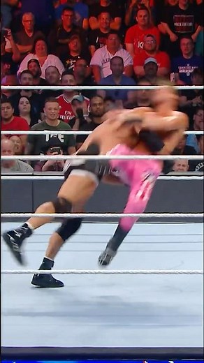 Goldberg unleashes a HUGE Spear at SummerSlam 2019