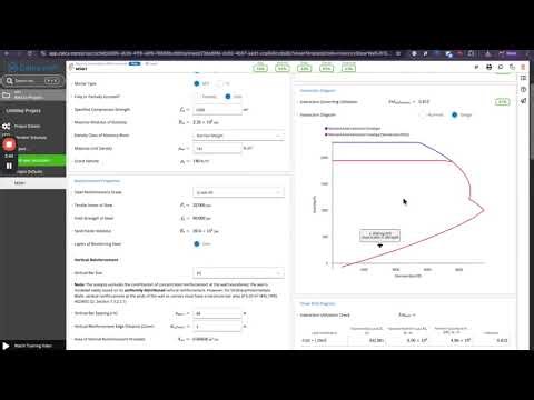 Masonry Shear Wall Calculator Tutorial: TMS 402/602-22 LRFD Design in Calcs.com
