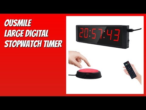 REVIEW (2026): Ousmile Large Digital Stopwatch Timer. Features