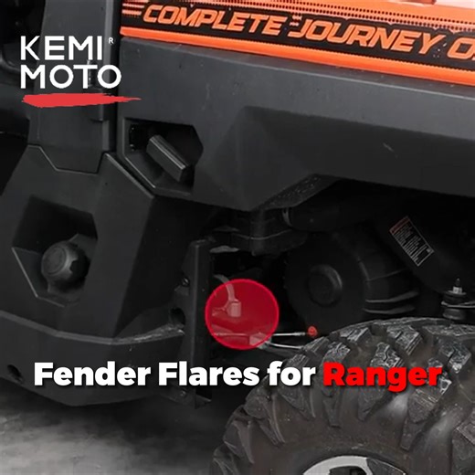 39K views · 102 reactions | Upgrade your Ranger's style effortlessly with KEMIMOTO Fender Flares!  Easy to Install, they'll have you saying goodbye to complicated installations and hello to a rugged look in no time! ✨ #Kemimoto #explorekemimoto #fenderflares #Ranger | Kemimoto | Facebook