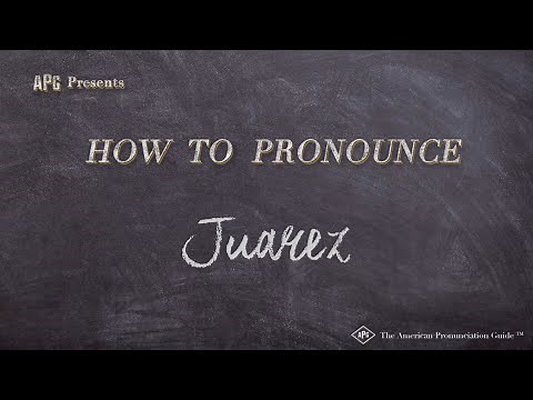 How to Pronounce Juarez (Real Life Examples!)