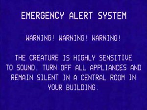 EAS Scenario - The Creature: Do Not Go Outside