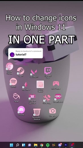 Customizing Desktop Icons in Windows 11 Tutorial