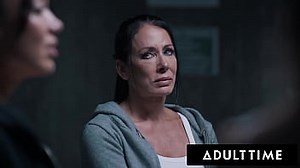 ADULT TIME - Sex Addict Little Puck FISTED & DOUBLE PENETRATED DURING ROUGH DVP GANGBANG