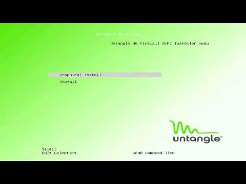 Untangle (Arista NG Firewall) Install and Initial Setup using Starlink Router as ISP.