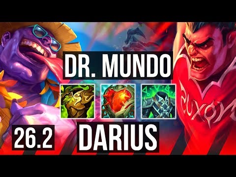 DR. MUNDO vs DARIUS (TOP) | EUW Diamond | 26.2