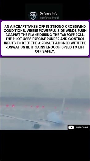 Aircraft Takeoff in Extreme Crosswinds | Incredible Pilot Control ✈️🌬️