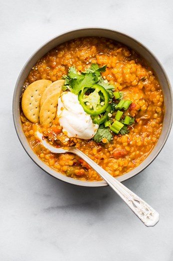 Crock Pot Lentil Chili