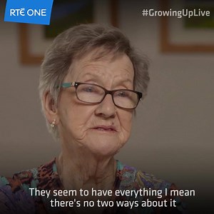 "They seem to have everything... but I don't know if they're any happier." Growing Up Live continues tonight at 7pm. #GrowingUpLive | RTÉ One